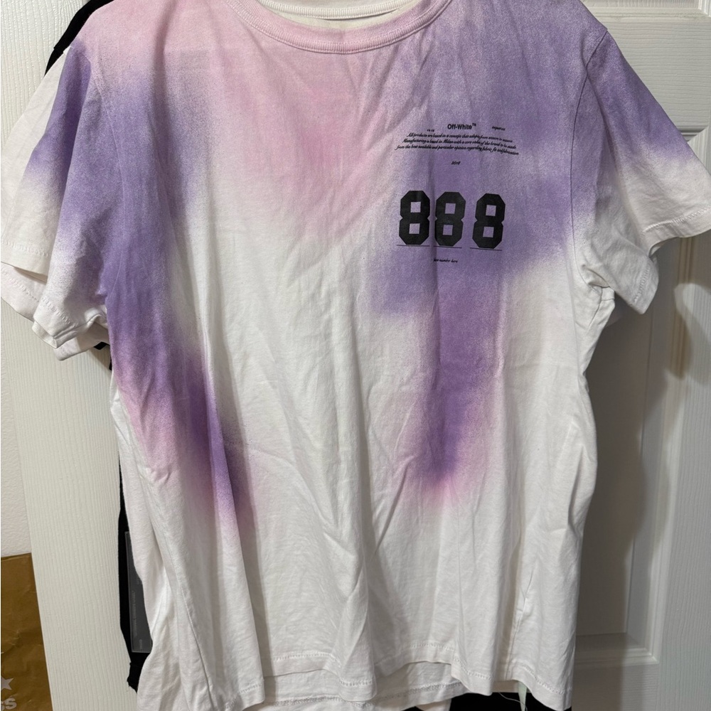 Off White SS18 Sequence tee
